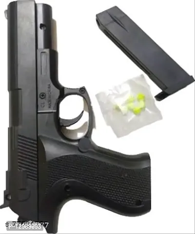 Toy Gun Pistol for Kids with 8 Round Reload and 6 mm Plastic BB Bullets.-thumb0
