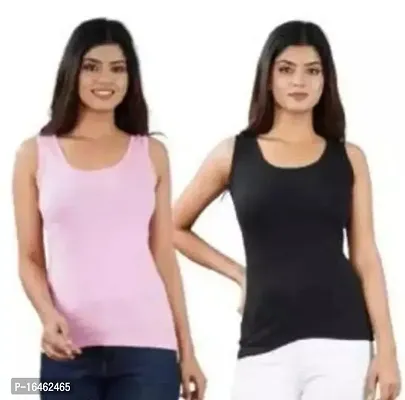 MY ROSE TANKTOP CAMISOLE PLUS SIZE Pack of 2