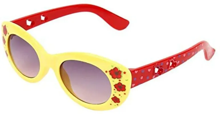 UV Protected Kids baby Boys Girls Sunglasses googles with free Hard Plastic Case for Age 3 to 18