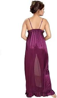 Women Chemise Lingerie Full Slip Lace Babydoll Sleepwear Nightgown Dress-thumb1