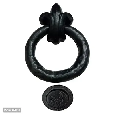 Amala Black Iron Door Knocker-thumb0