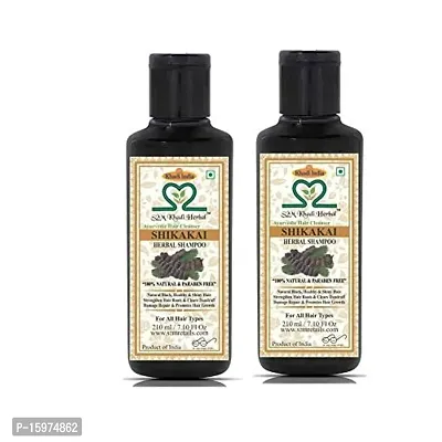 Classic Herbal Ayurvedic Shikakai Cleanser (Shampoo) 210 Ml (Pack Of 2)-thumb0