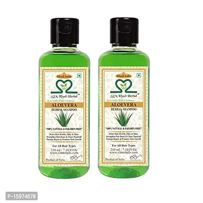 Classic Herbal Ayurvedic Aloevera Shampoo 210 Ml (Pack Of 2)