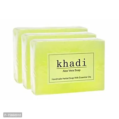 Khadi Herbal Aloe Vera Soap [ Pack Of 3]