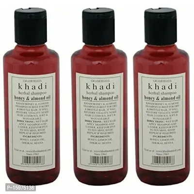 Hair Shampoo - Honey and Almond Oil Shampoo - Combo Pack Of 3 - By Classic