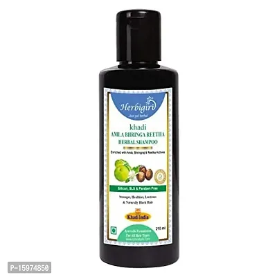 Classic Amla Bhringraj Reetha Shampoo (Paraben Free) 210Ml