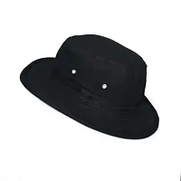 Stylish Umpire Hat (Black) Pack of 1-thumb3