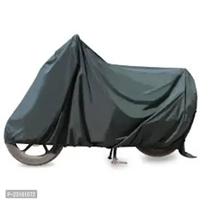 Waterproof Tested Size Bike Cover Bike Body Cover for Big Two Wheeler Bikes with Carry Bag  - Rubber Coated Inside