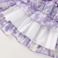 Classic Printed Dress for Kids Girls-thumb3