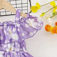 Classic Printed Dress for Kids Girls-thumb2