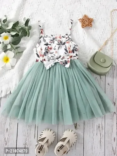Classic Printed Dress for Kids Girls
