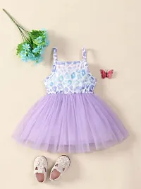 Classic Printed Dress for Kids Girls-thumb1