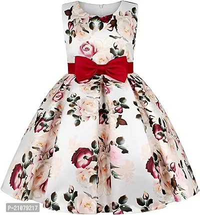 Classic Printed Dress for Kids Girls