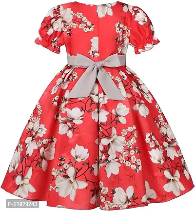 Classic Printed Dress for Kids Girls-thumb0