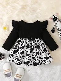 Beautiful Cotton Spandex Printed Frocks for Girls-thumb3