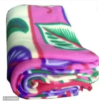Comfortable Multicoloured Polyester Printed Blankets For Winter