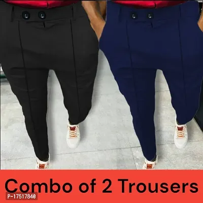 fcity.in - Trouser For Men Combo Pack Of 2 / Ravishing Glamarous Men  Trousers