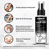 Hair Removal Cream Spray For Men Chest, Back, Legs, Under Arms and Intimate Area-thumb2