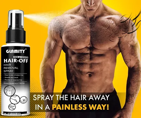 Hair Removal Spray For Men Chest, Underarms, Legs and Intimate Areas