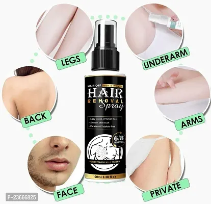 Hair Removal Spray For Men Chest, Underarms, Legs Spray-thumb0