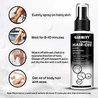 Hair Removal Cream Spray For Painless Hair Remover Chest, Back, Legs, Arms-thumb1