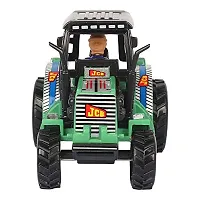 Tractor Small Size, Mix Color Indian Agricultural Land Farm Tractor Pull Back  Go Action | Toys for Kids | Return Gifts for Boys  Girls [ Colour May Vary 1 Pc ]-thumb1