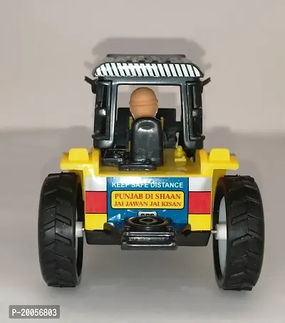 Tractor Small Size, Mix Color Indian Agricultural Land Farm Tractor Pull Back  Go Action | Toys for Kids | Return Gifts for Boys  Girls [ Colour May Vary 1 Pc ]-thumb4