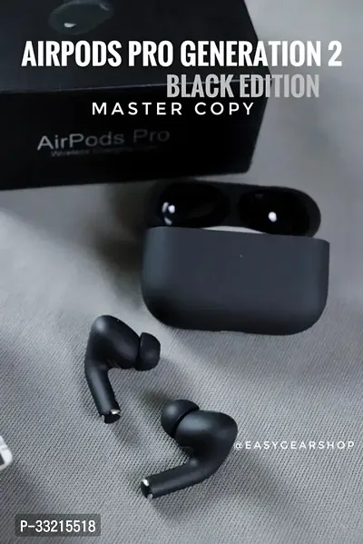 Black Airpod pro bluetooth headphone