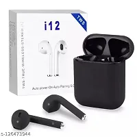 INPOD skyphr i12 /TWs/ inpods with  Power  Upto 18 Hours Playback Bluetooth Gaming Headset  (Black, True Wireless)-thumb1