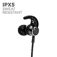 SKYPHR 235V2 Bluetooth Wireless In Ear Earphones With Mic With Asap Charge Technology, V5.0, Call Vibration Alert, Magnetic Eartips And Ipx5 Water  Sweat Resistance (Black)-thumb2