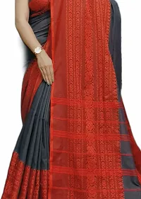 Classic Cotton Printed Saree without Blouse piece-thumb1