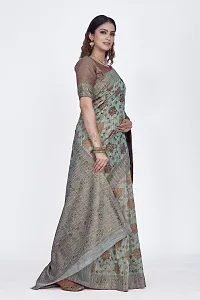 Beautiful  Polyester  Jacquard Saree with Blouse Piece For Women-thumb4