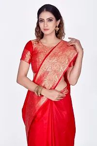 Stylish Classic Banarasi Silk Zari Saree-thumb4