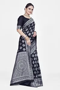 Beautiful  Art Silk  Jacquard Saree with Blouse Piece For Women-thumb4