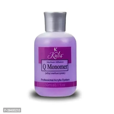 Kulis Monomer Acrylic Nail Liquid - Professional Monomer - 150ml Acrylic Monomer Liquid for Acrylic Powder, Acrylic Nail Extension 3D Nail Art - MMA Free, Non-Yellowing, Medium Drying