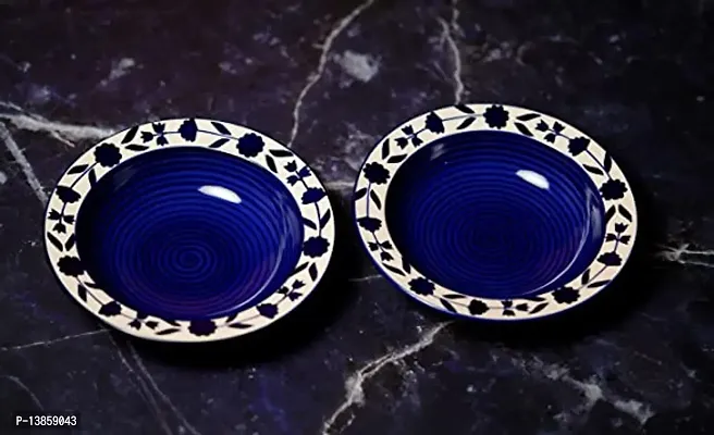 Stylsih Fancy Ceramic Bowls Set Of 2-thumb0
