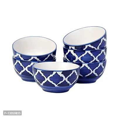 Stylsih Fancy Ceramic Bowls Pack Of 6-thumb0