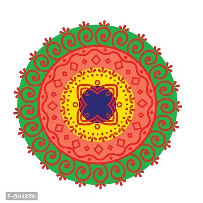 Advait Deisgns Diwali Special - Rangoli For Diwali Decoration Floor Sticker38 Cmx38 Cm-Aepc246-thumb0