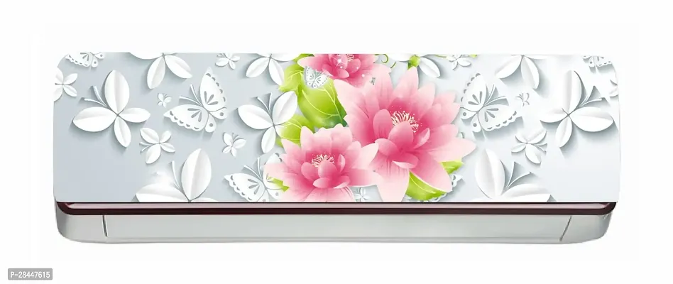 Decorative Flower Ac Sticker Multicolor Pvc Vinyl 30X91Cm-Ac302