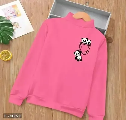 Elegant Pink Cotton Self Pattern Tshirt For Women-thumb0
