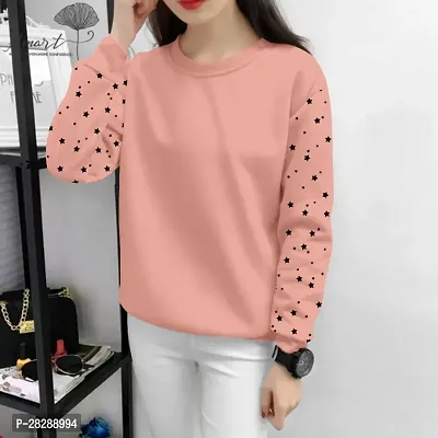 Stylish Cotton Printed T-Shirts For Women-thumb0