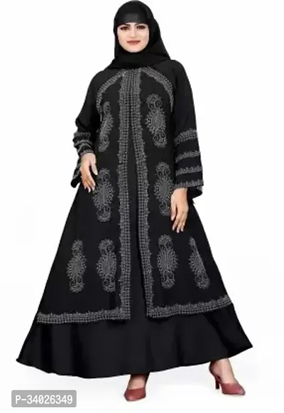 Fashionable Burqa for Ladies and Girls Burqa With Hijab-thumb0