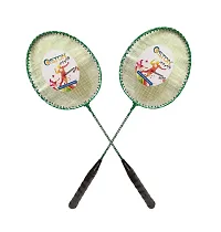OSTON Badminton Racquet Multicolour- Pack of 2-thumb2