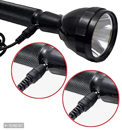 TM JY Super 2W High Power 2 Mode 500 Meter Rechargeable Torchlight Emergency Light Searchlight Torch-thumb4