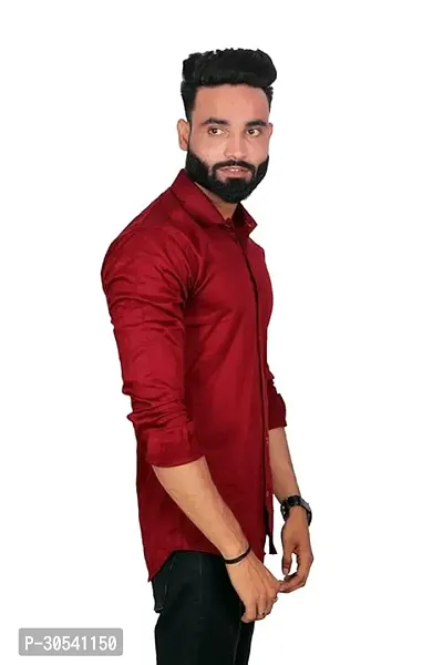 Men Polyester Full Sleeve Shirt-thumb0