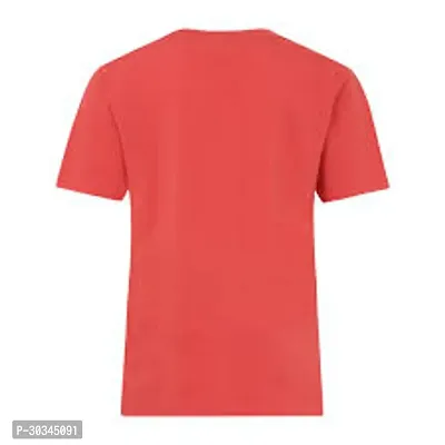 Stylish Polyester Spandex Solid T-Shirts For Men-thumb0