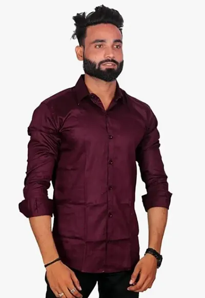 Stylish Blend Casual Shirt For Men