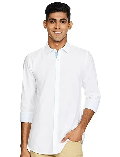 Stylish Blend Regular Fit Shirt For Men