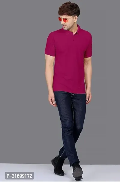 Stylish Polo Tshirt For Mens-thumb0