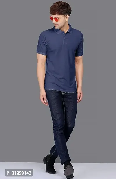 Stylish Polo Tshirt For Mens-thumb0